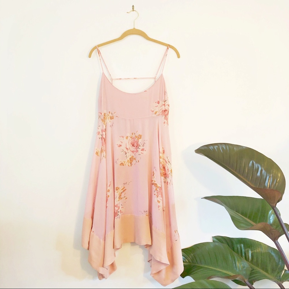 Free People Faded Blossom Swing Dress